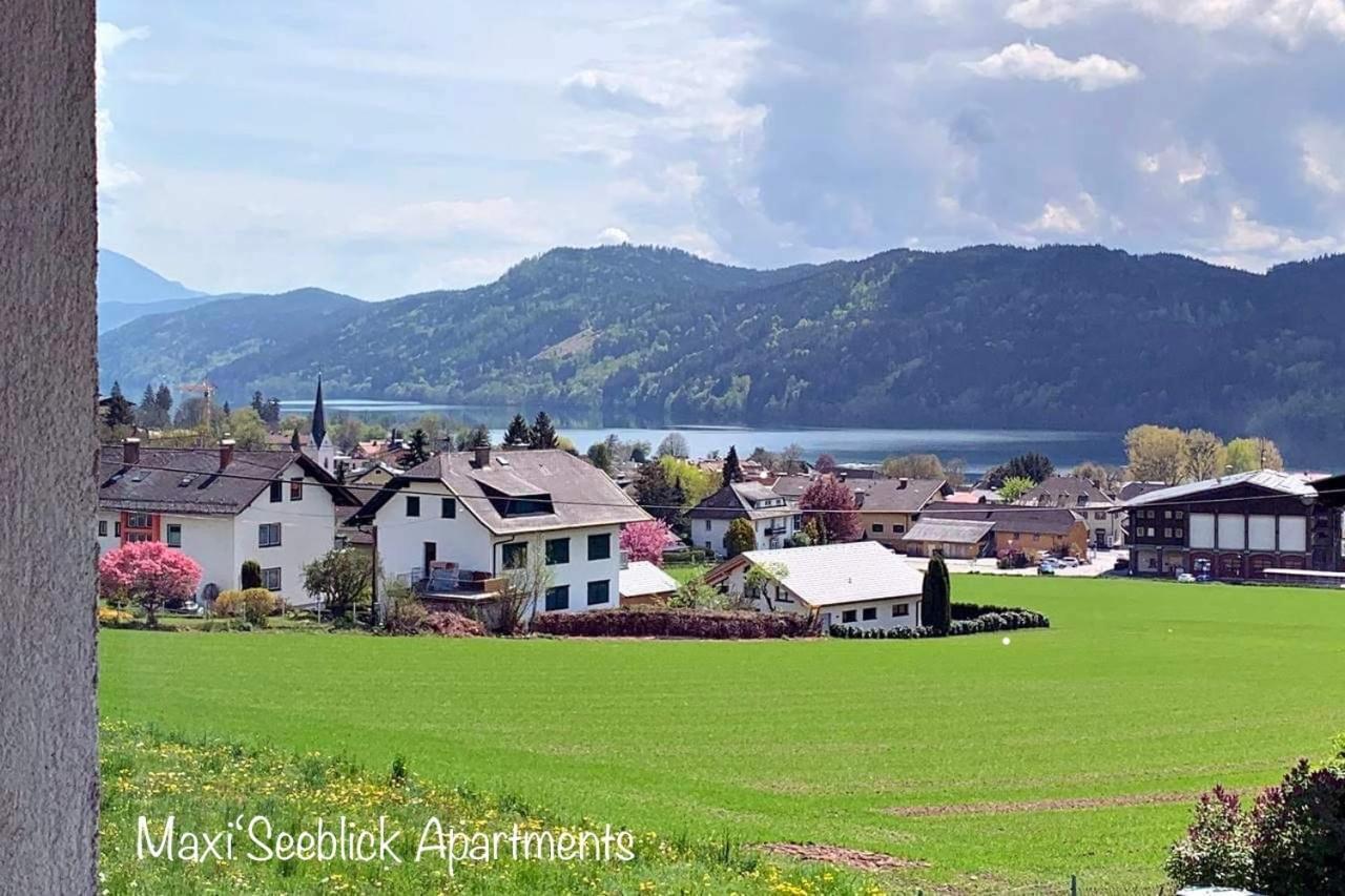 Maxi'Seeblick Apartments Seeboden Exteriör bild
